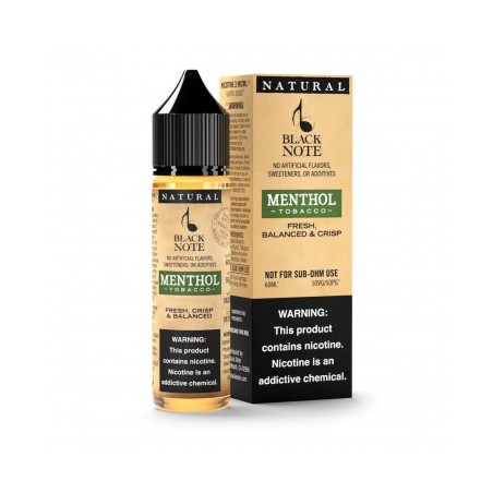 BLACK NOTE - MENTHOL TOBACCO 60ML