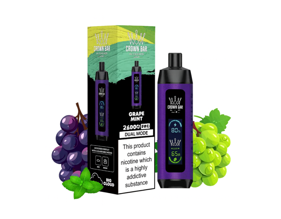 Al Fakher Crown Bar Grape Mint