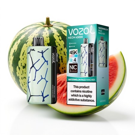 Vozol Neon 45000 Watermelon Razz Rancher