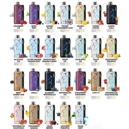 Vozol Neon 45000 Watermelon Razz Rancher