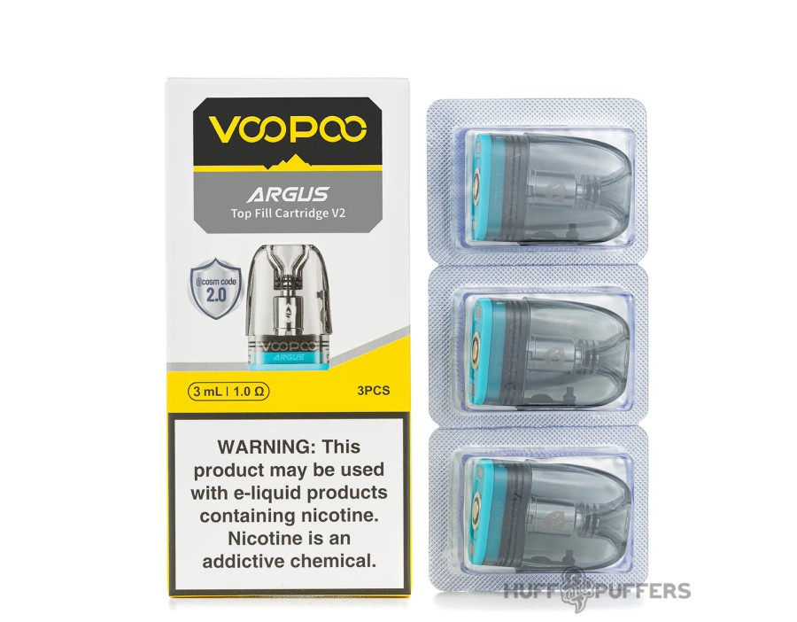 VooPoo Argus V2 1,0 Ohm Kartuş VooPoo Argus V2 1,0 Ohm Kartuş