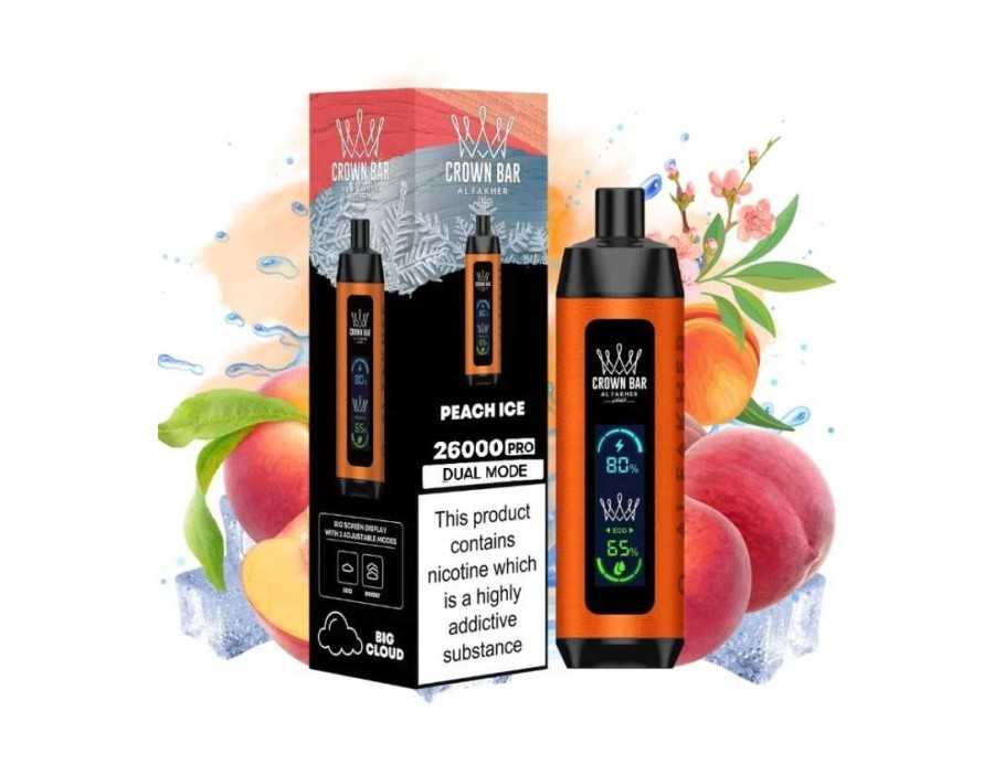 Al Fakher Crown Bar Peach İce