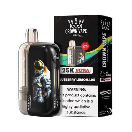 Al Fakher Crown Bar 25K Ultra Blueberry Lemonade