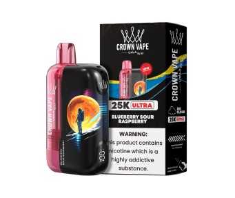 Al Fakher Crown Bar 25K Ultra Blueberry Sour Raspberry