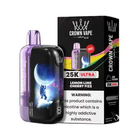 Al Fakher Crown Bar 25K Ultra Lemon Lime Cherry Fizz