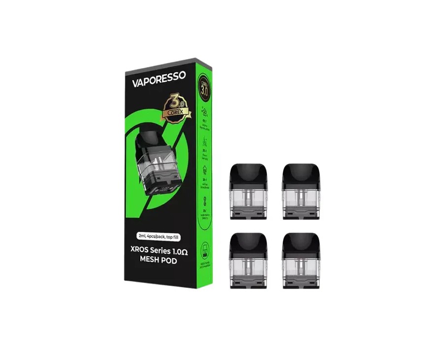 Vaporesso Xros 1.0 Ohm Corex 3.0 kartuş Vaporesso Xros 1.0 Ohm Corex 3.0 kartuş
