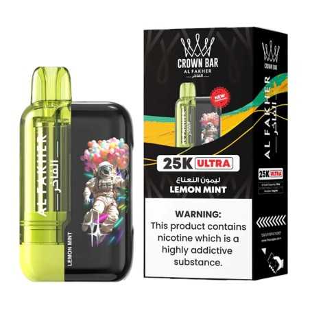 Al Fakher Crown Bar 25K Ultra Lemon Mint