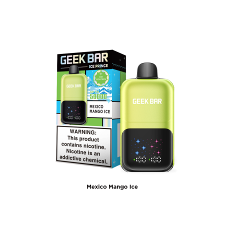 Geek Bar İce Prince Mexico Mango İce 50000 Puff