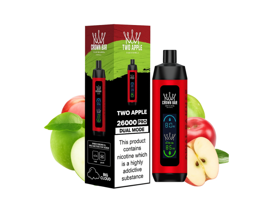 Al Fakher Crown Bar Two Apple