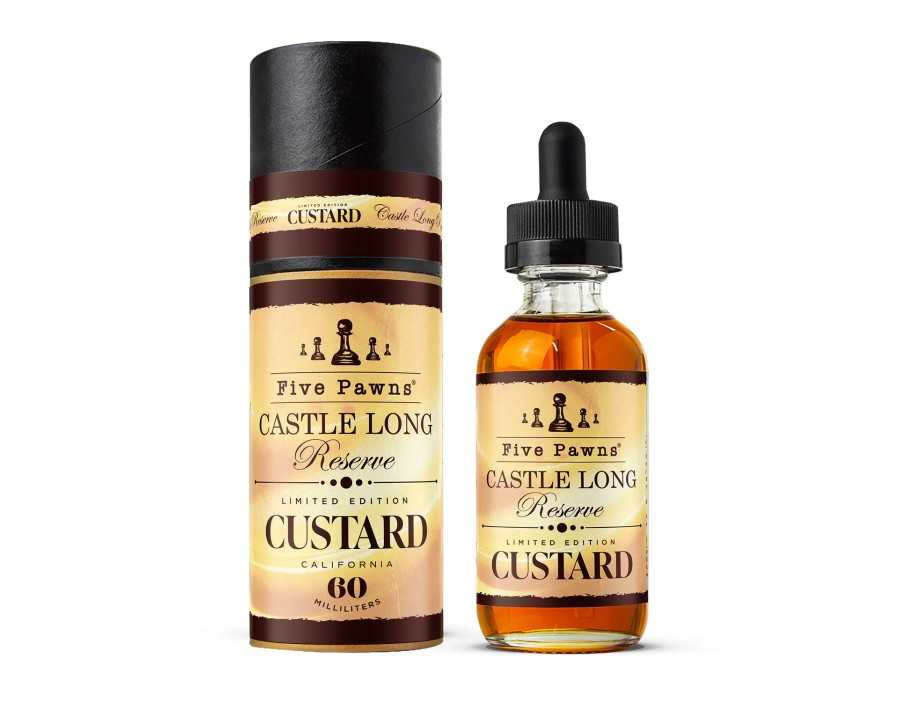 Five Pawns Castle Long Reserve - Custard Edition E-Likit 60ml
