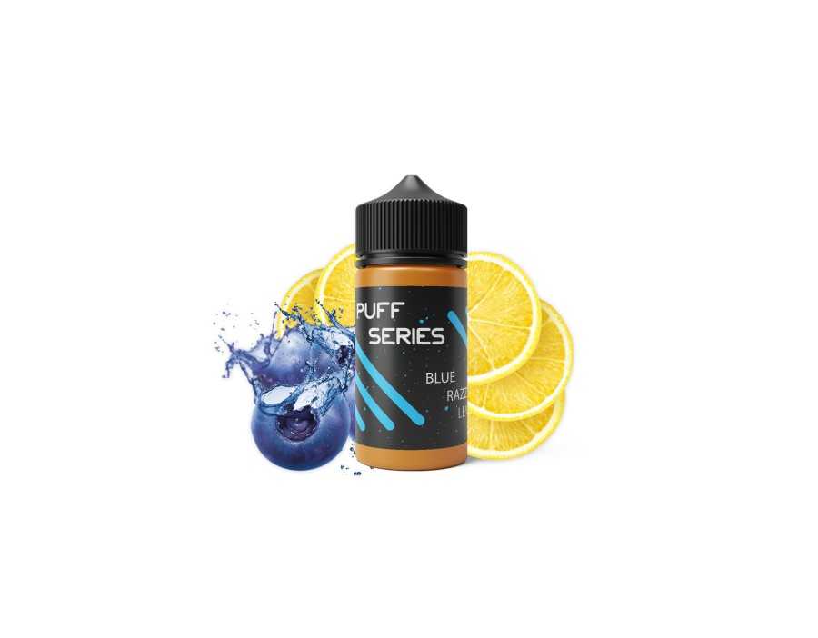 Puff Series Blue Razz Lemon Salt Likit 30 ML Puff Series Blue Razz Lemon Salt Likit 30 ML