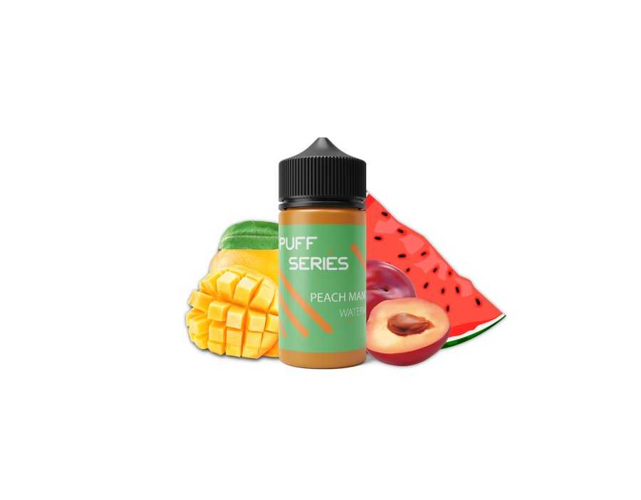 Puff Series Peach Mango Watermelon Salt Likit 30 ML