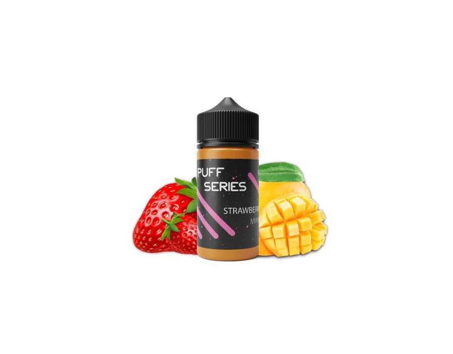 Puff Series Strawberry Mango Salt Likit 30 ML Puff Series Strawberry Mango Salt Likit 30 ML