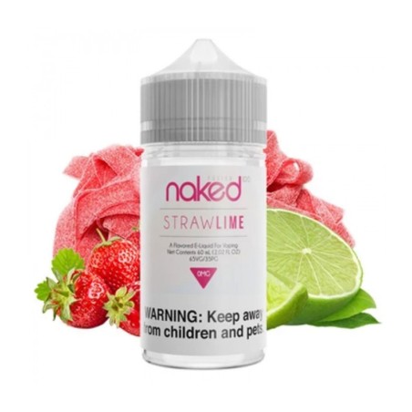 Naked Straw Lime E-likit 60ml