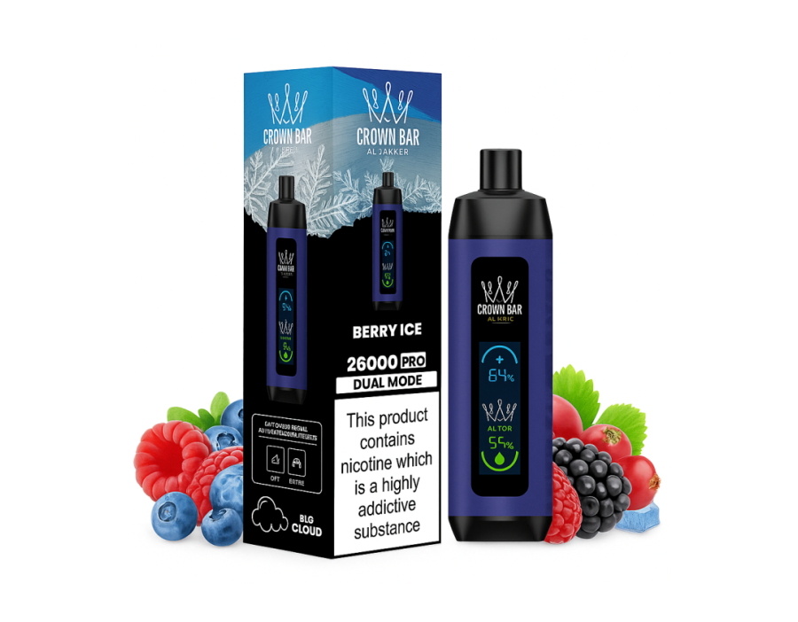 Al Fakher Crown Bar Berry İce